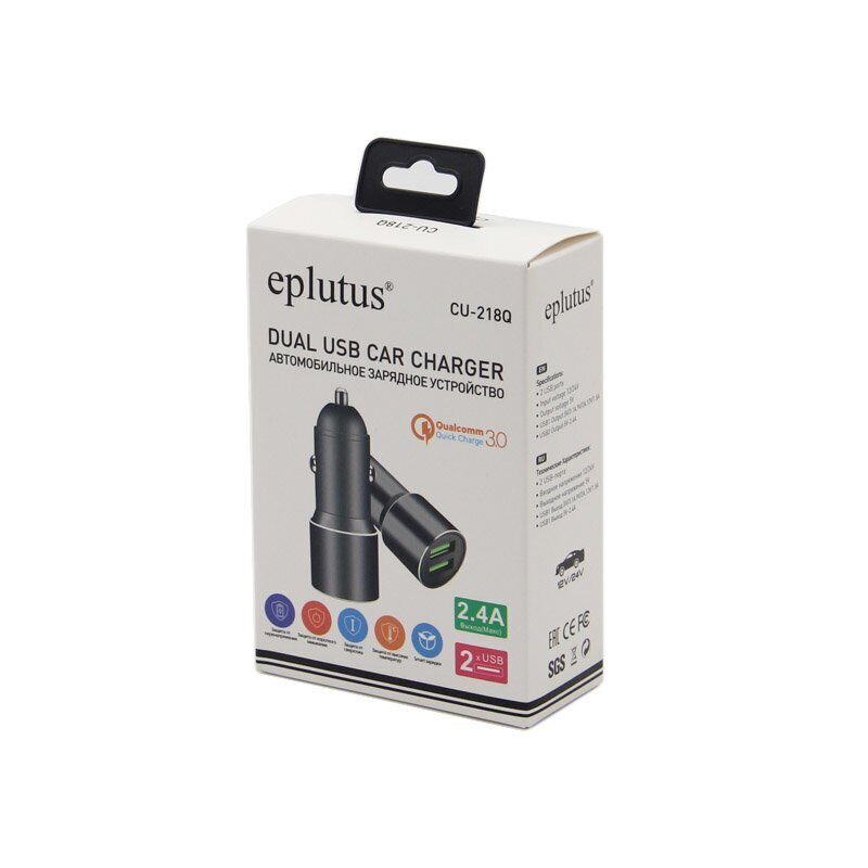Eplutus | CU-218 | адаптер прикуривателя USB | 3