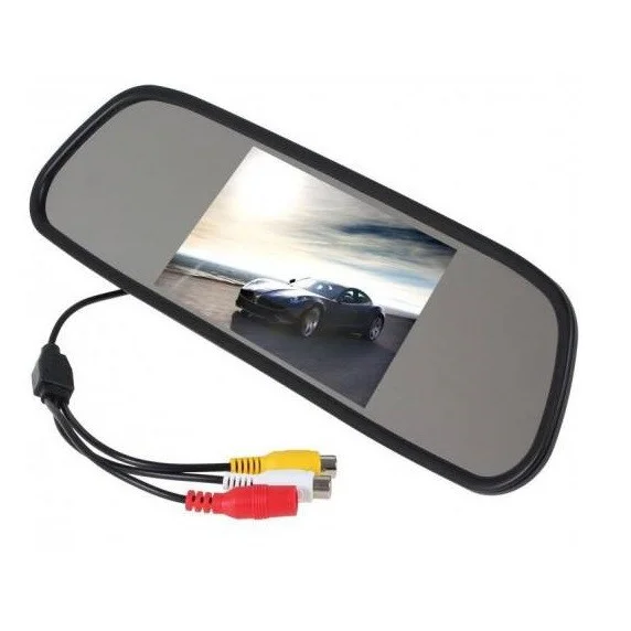 Eplutus | CX-500 |ЖК-мон 5" встроенный  в зеркало з/ вида для крепл. на штатное зе-о | превью 1