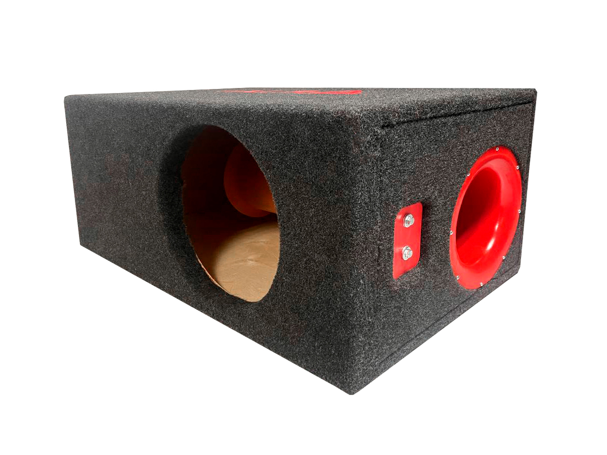 AurA | BOX-12-76-2PW |  12" двойная стенка/ корпус ФАНЕРА/Карпет, 76 литров, Т| превью 3