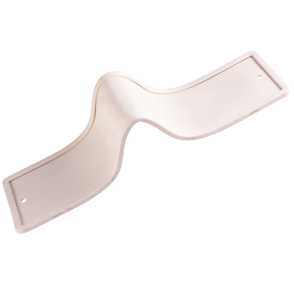 DolleX | SPL-66 | Рамка номерного знака силиконовая без адаптера, белая| 1