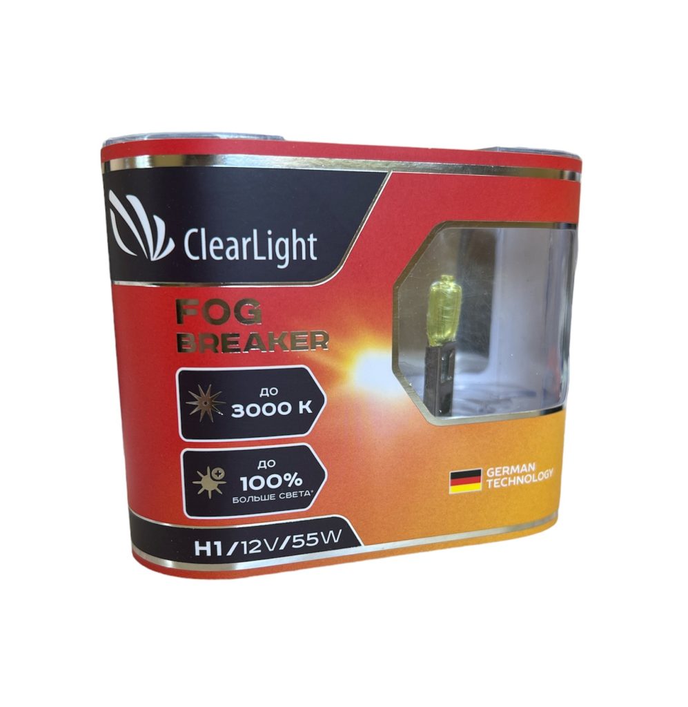 ClearLight | Fog Breaker H1 | 12V-55W (Duobox) 2шт | 1