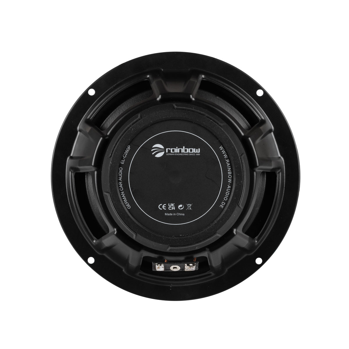 Rainbow | EL-C260P |6.5" (16.5 см) 2 полосы, RMS/MAX 80/160Bt, 4Om 5