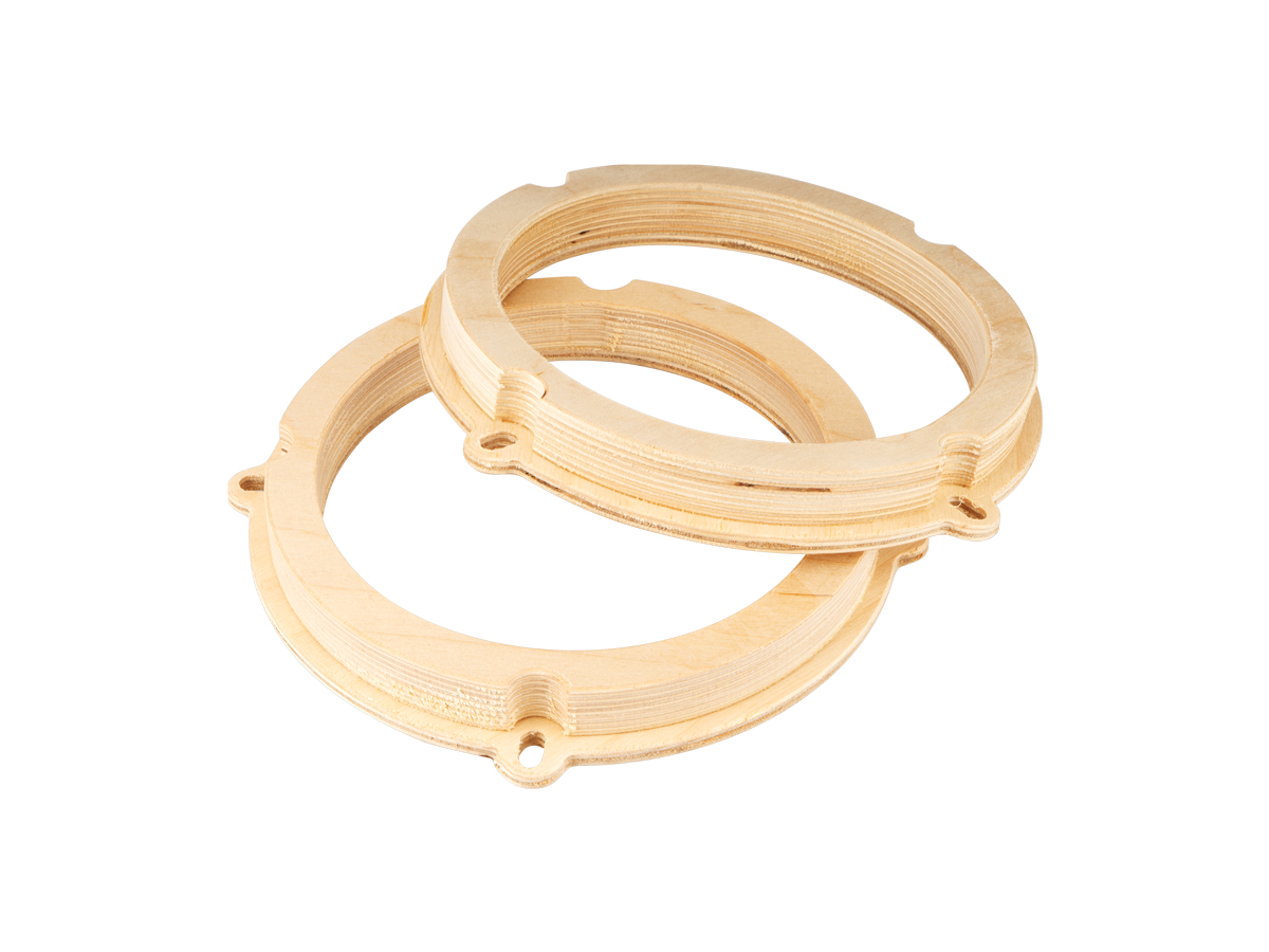 AURA | RNG-HKS.6PW | Кольцо для HUYNDAI, KIA, SSANG YONG 24 мм , ФАНЕРА, ПАРА | 1