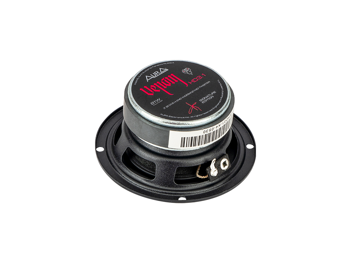AurA | VENOM-HD3.1 | 3" (8cm), СЧ/ВЧ (ПАРА), 41/81w, 100Hz - 20kHz, 84dB, сетки | 6