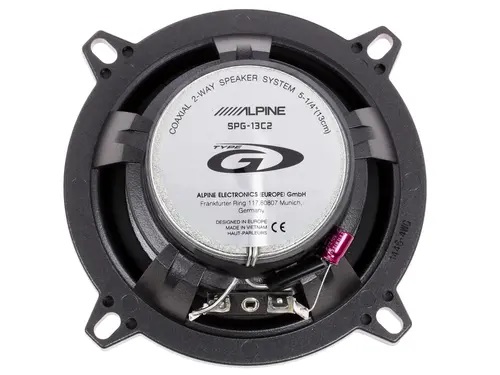 Alpine | SPG-13C2 | 13 cm, коакс. 2-x полосн. 45Вт RMS, 180Вт-Max | превью 3