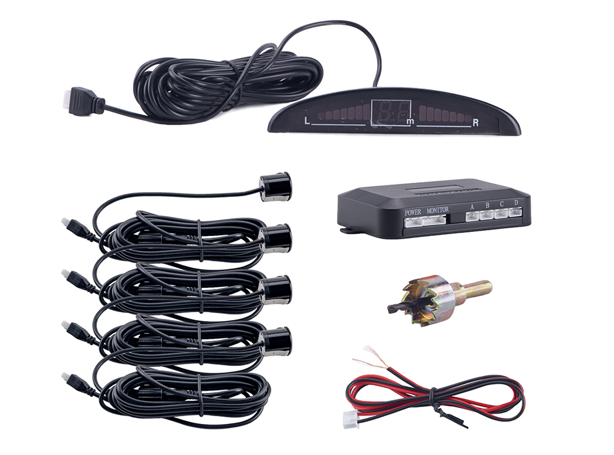 Swat | PT-104B | К-т датчиков парковки, 4 датчика, Black, 18.5mm | превью 2