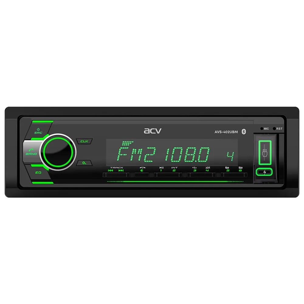 ACV | AVS-402UBM |1din/мультицвет/USB/SD /FM/AUX /Bluetooth | превью 1