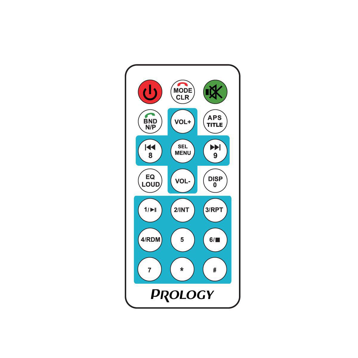 Prology | CMX-185 | 55x4, USB/SD/MP3 Белая подсветка. пульт ДУ Bluetooth® | превью 3