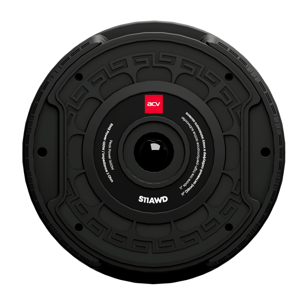 ACV | S11AWD | активный саб 28 см в нишу запасного колеса | 2