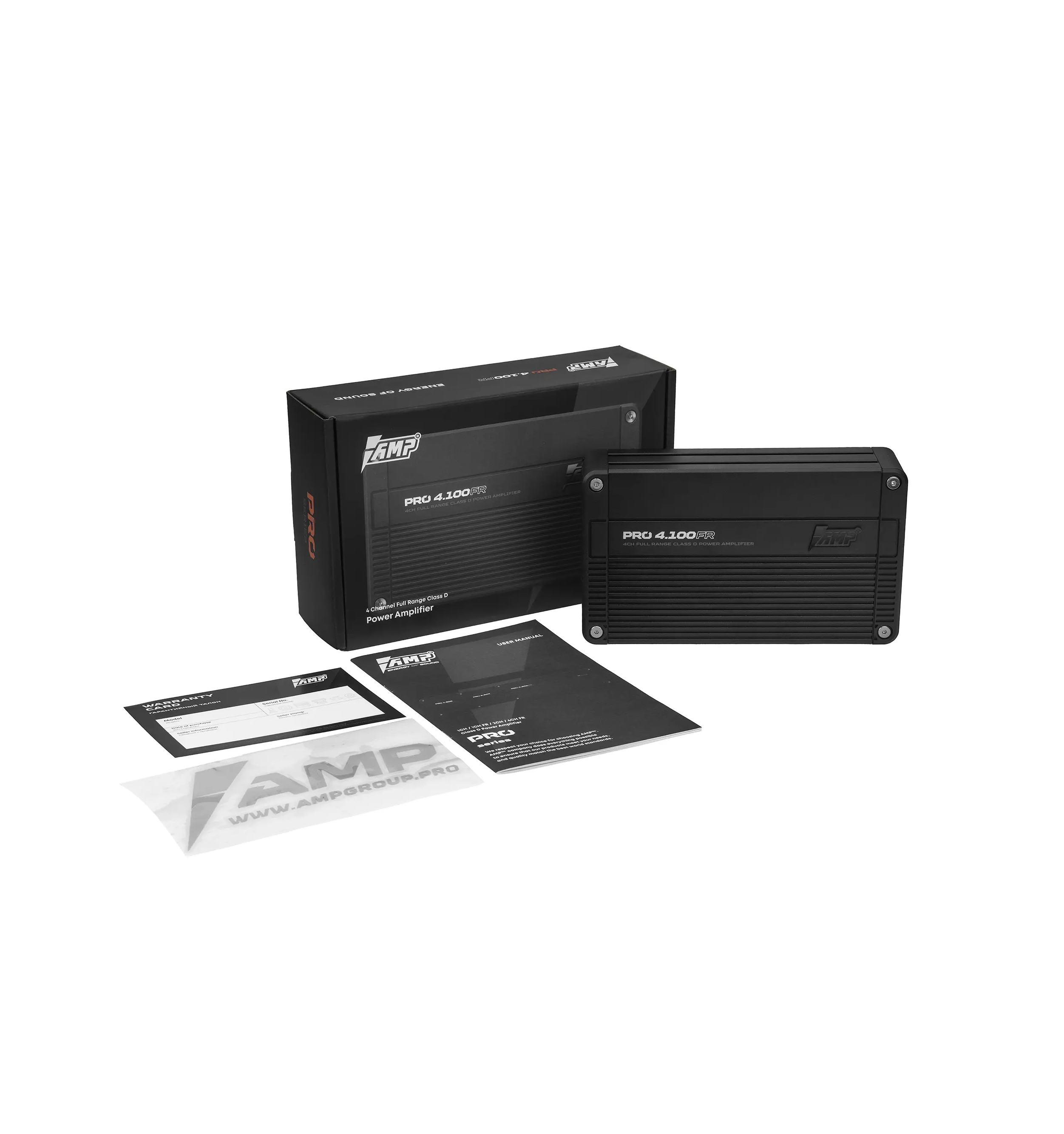 AMP | PRO 4.100FR| 4-кан,  | 8