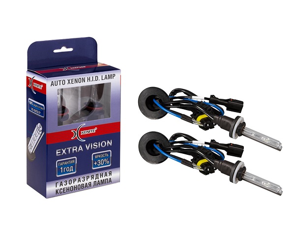 XENITE | EXTRA VISION+30%  H27 88S 4300K | Комплект 2шт  88S 4300K , яркость+30% | превью 1
