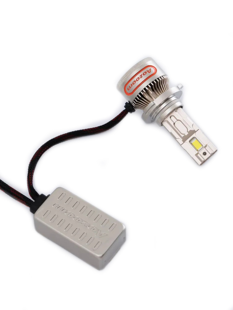 AOZOOM | P10 HB3/4 |  с вентилятором , 5500K , 12V, 55 Вт, 3500 Lm  комплект 2 шт. | 4