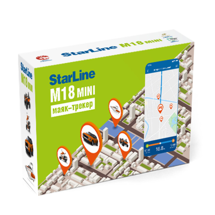 StarLine | M18 mini | GSM/GPS ГЛОНАСС  трекер  | превью 1