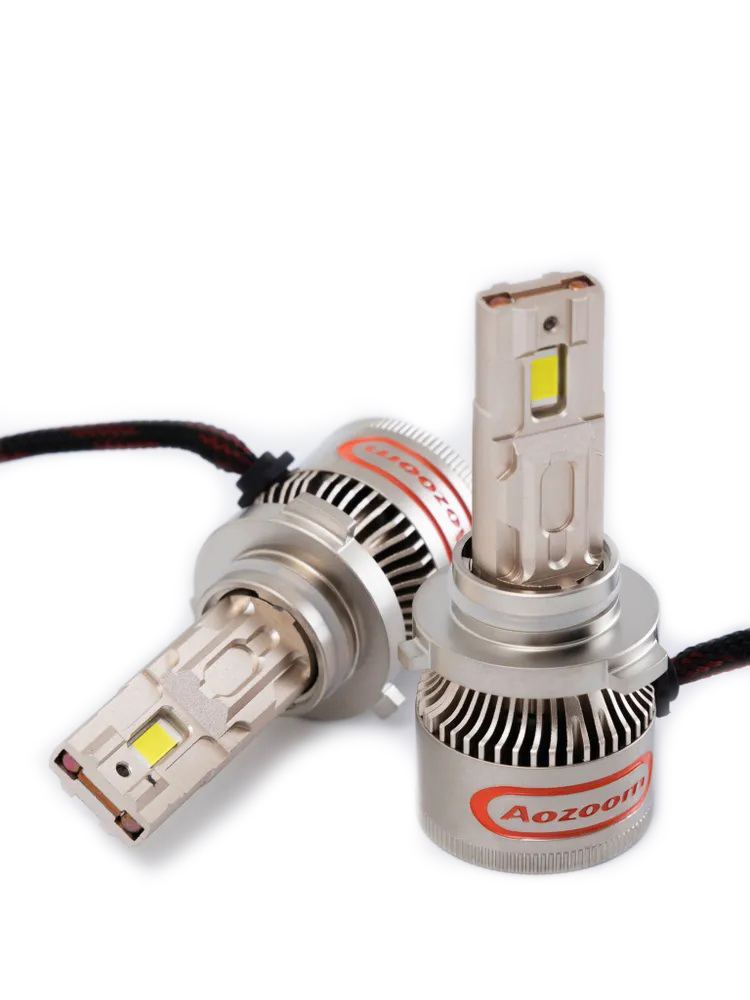 AOZOOM | P10 HB3/4 |  с вентилятором , 5500K , 12V, 55 Вт, 3500 Lm  комплект 2 шт. | превью 1