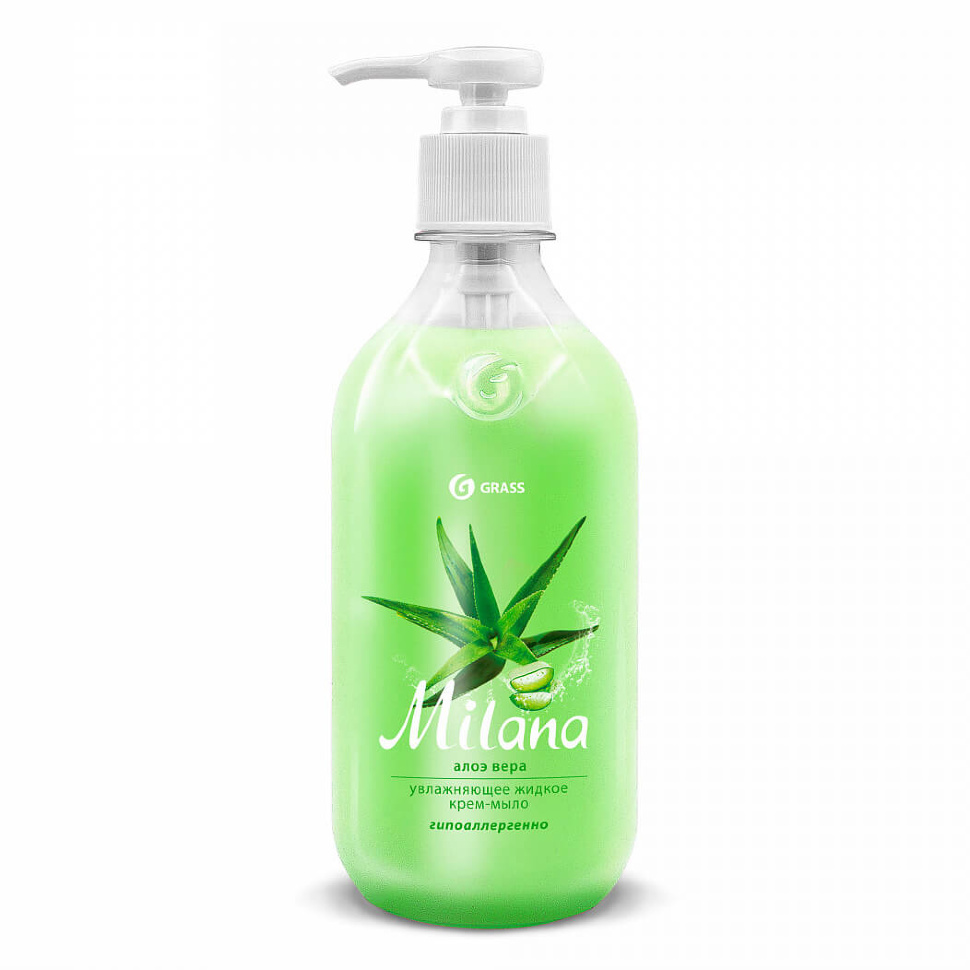 GRASS | Milana | Жидкое мыло Алоэ Вера 500 мл| 1