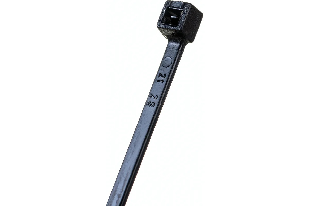 Стяжка кабельная | Sapi Selco SEL.3.201R | Стяжка кабельная 2.5x75мм,Черная. Италия  (100шт) | превью 3