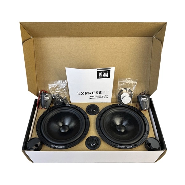 BLAM | 165 ES | 2-х компонентная акустика, 6,5" (16см), 60/120Вт, 65Гц-31кГц, 2Ом, 93 дБ | 4