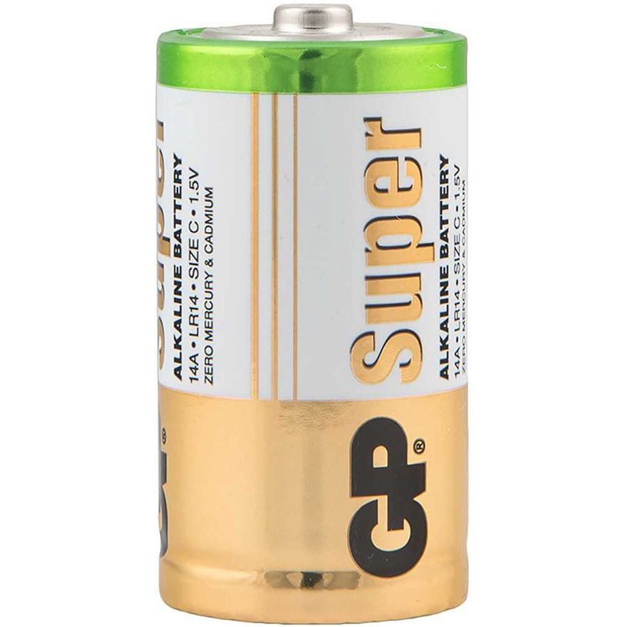 GP | LR14 | Батарейка GP LR14 Super 2шт. ЦЕНА ЗА 2 шт.| 3
