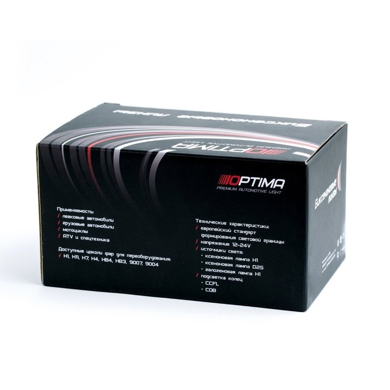 OPTIMA  | LENS-3.0-M|  Optima Magnum 3.0" Би-линза  под H1 ПАРА | превью 3