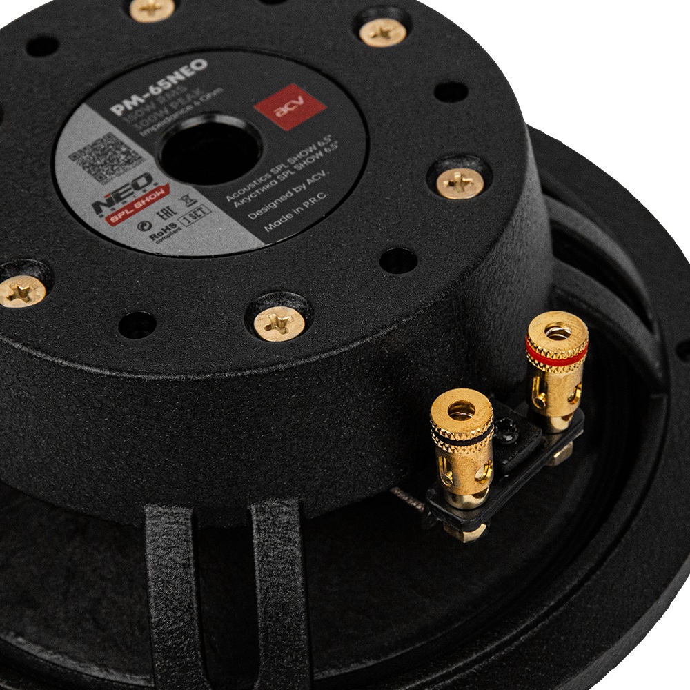 ACV | PM-65NEO | SPL Show акустика СЧ 6,5"/RMS=150Вт/4Om. 1 шт. | 5