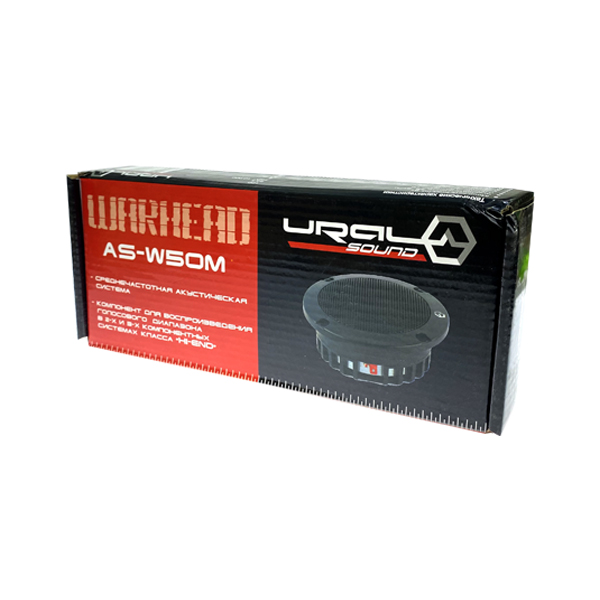 Ural | AS-W50M | Warhead, купольный, ПАРА, 120w, диаметр 50мм, 750–10 kHz, 4 Om, 93.5 db | 3