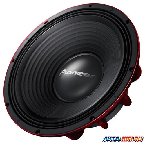 Pioneer TS-W1500PRO|2014г. Мощный сабвуфер 15 Целлюлоза 6002000W, 2+2 Ом 93дБ