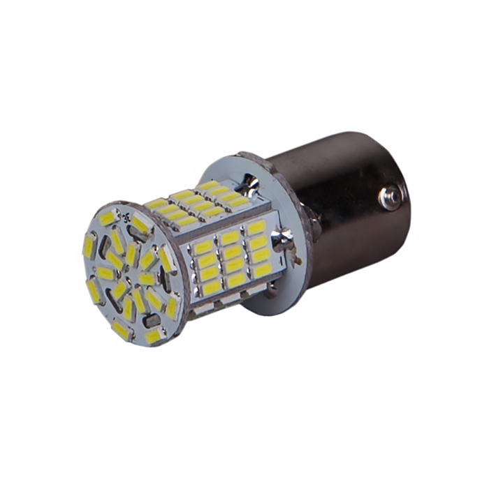 XENITE |  P21W  BS7811 | 78SMD Диодная лампа с цоколем, 450Lm , белая уп.2шт | превью 2