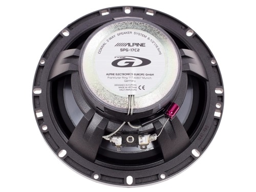 Alpine | SPG-17C2 | 16.5 cm, коакс. 2-x полосн., 240/60 W MAX/RMS, 68-20000 Hz | превью 3