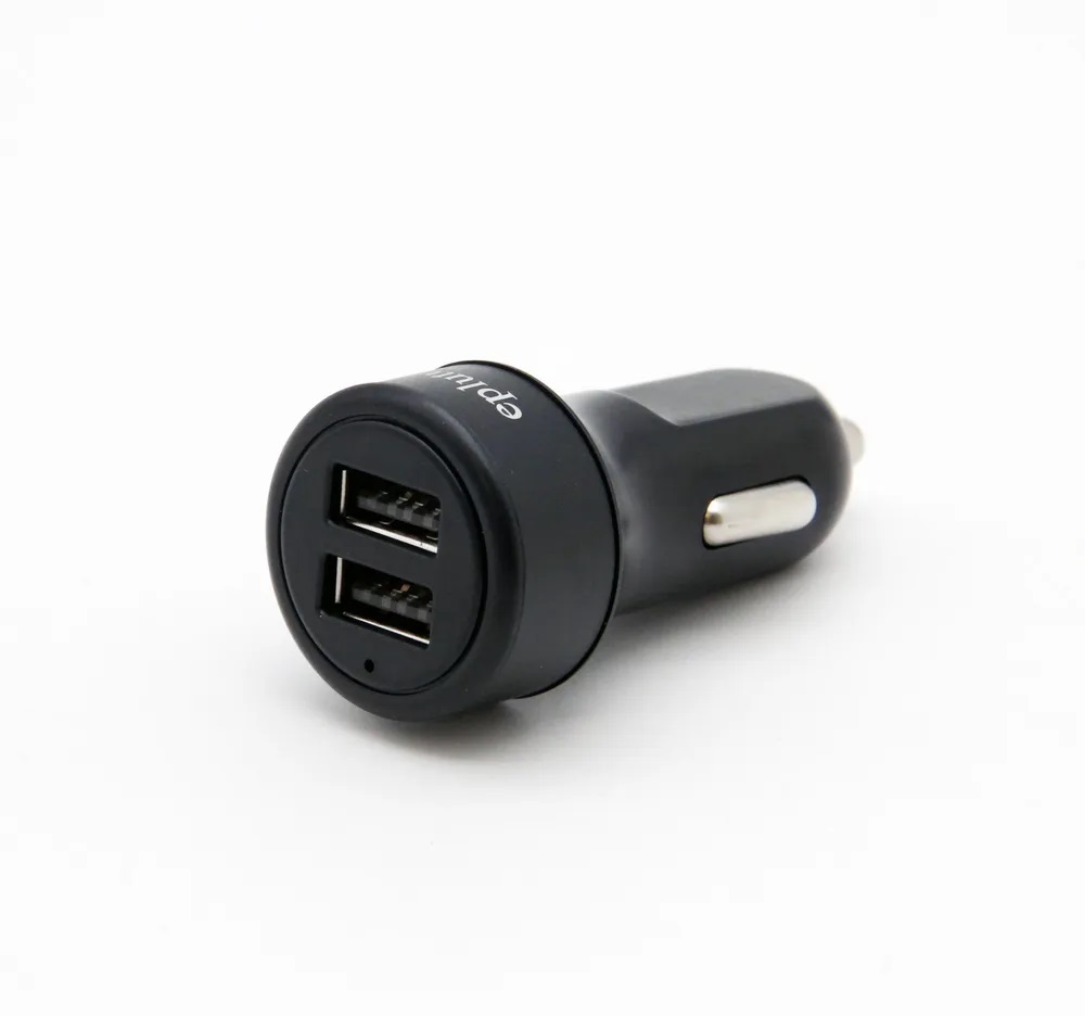 Eplutus | CU-204 | адаптер прикуривателя, USB 1-  5V-1A,USB 2 5V-1.1A  | превью 1