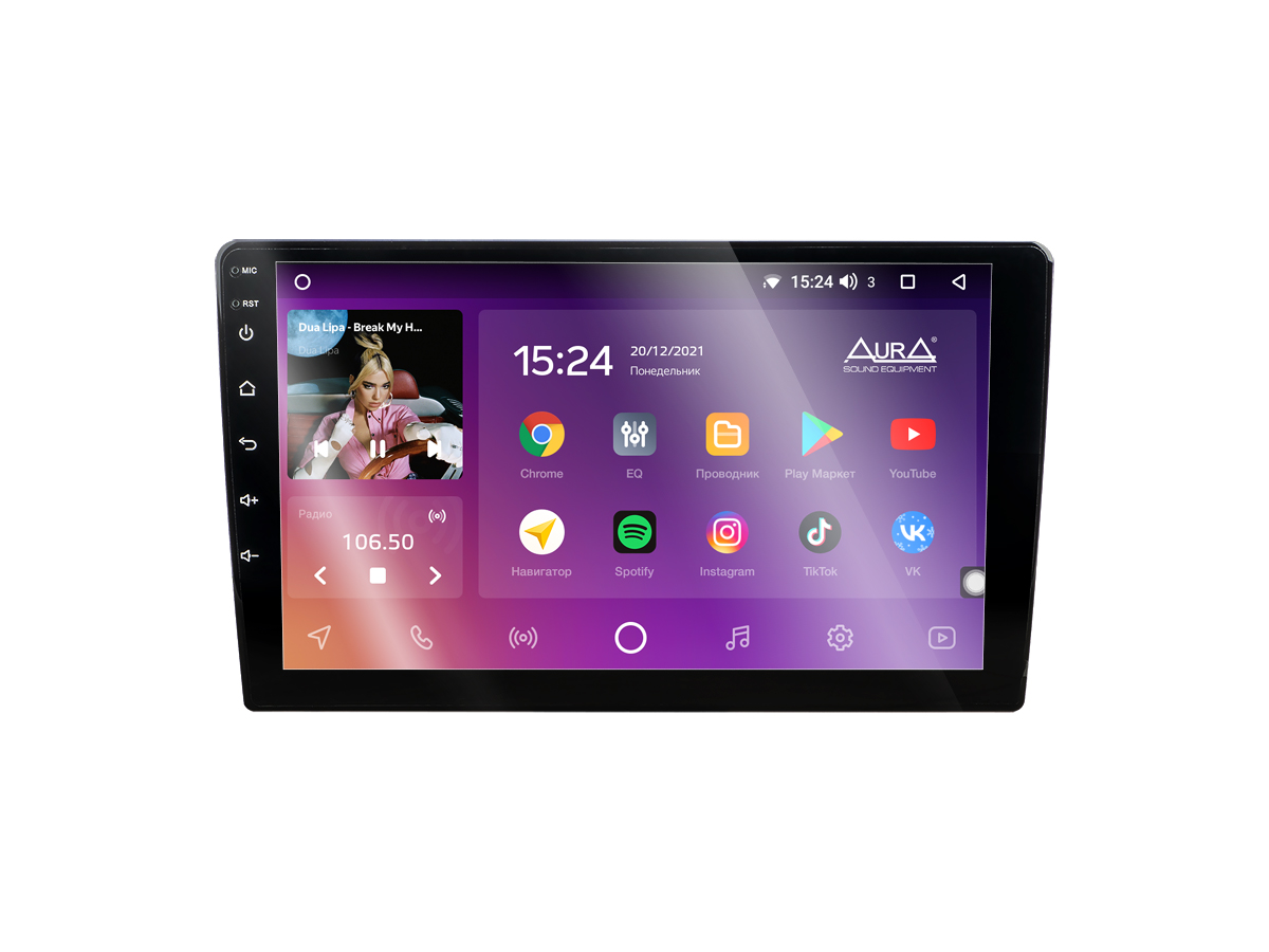 AurA | AMV-0916L | 9", ANDROID, IPS, 1/16 GB, Wi-Fi, GPS, 2xUSB, BT, 4x51w | превью 1