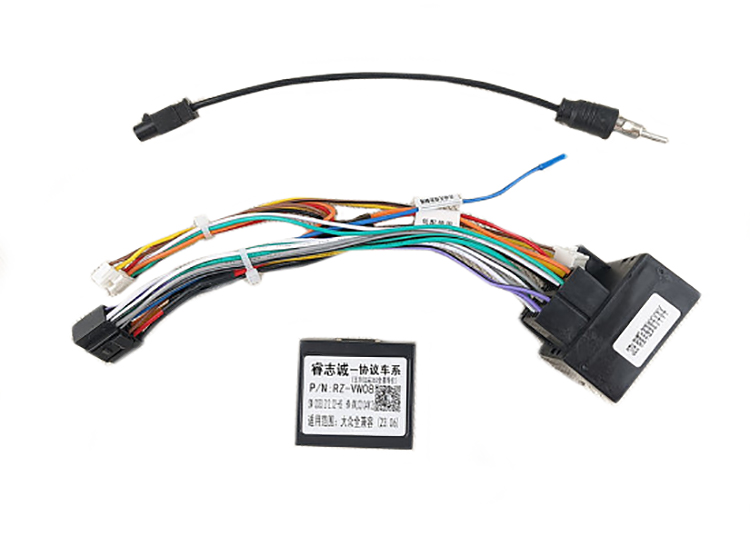 BRAIM | cable Volkswagen iso canbus  |  одинарный штекер питания + канбус  | превью 1