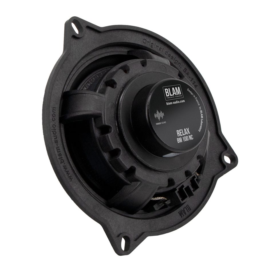 BLAM | BM100NC | 2-х полос.коакс. акус. для а/м BMW ,4" (10см), 50/100Вт, 80Гц-30кГц, 2Ом, 90,3 дБ | 3