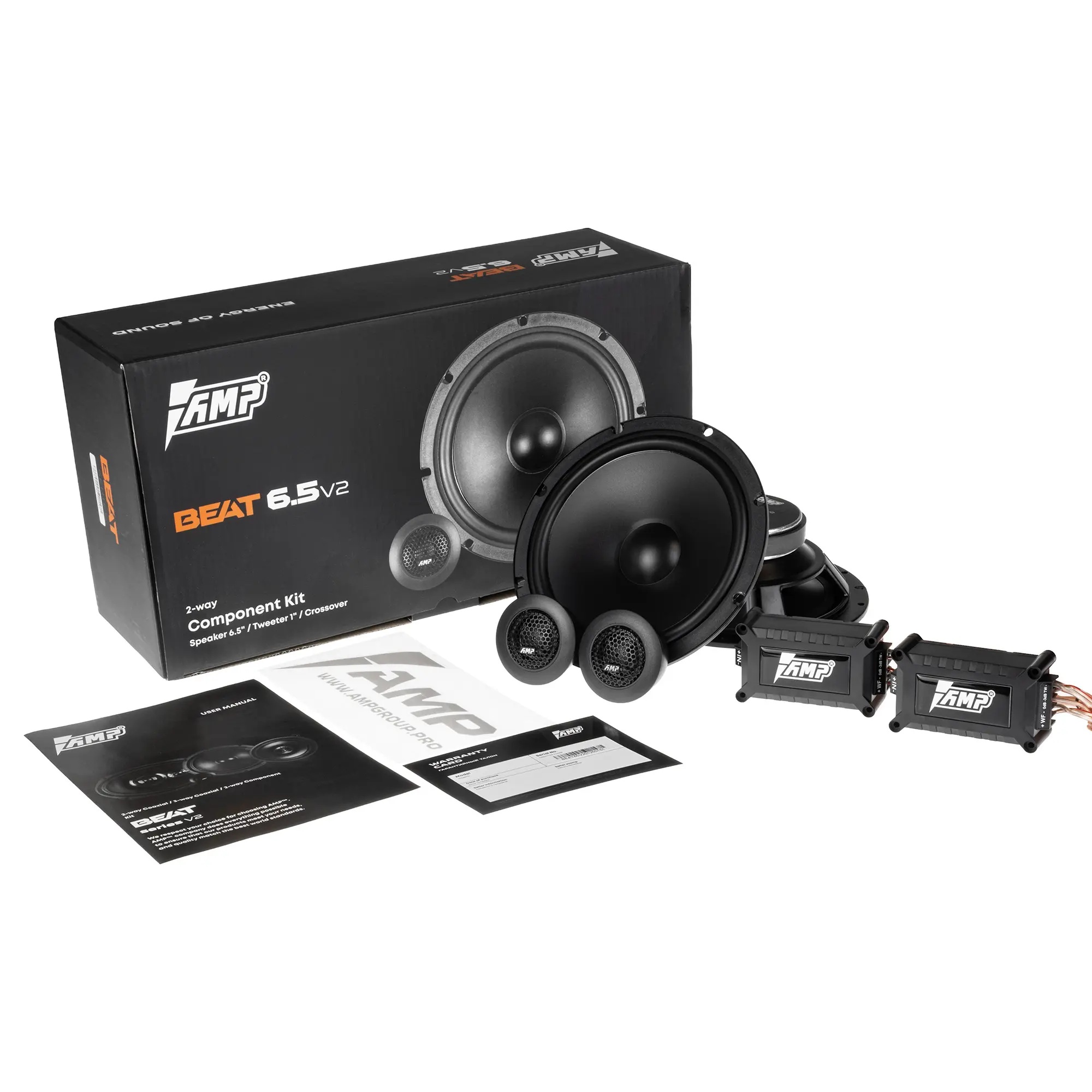 AMP | Beat-6.5 V2 | 6.5" Компонентная 60Вт/130Вт| 8