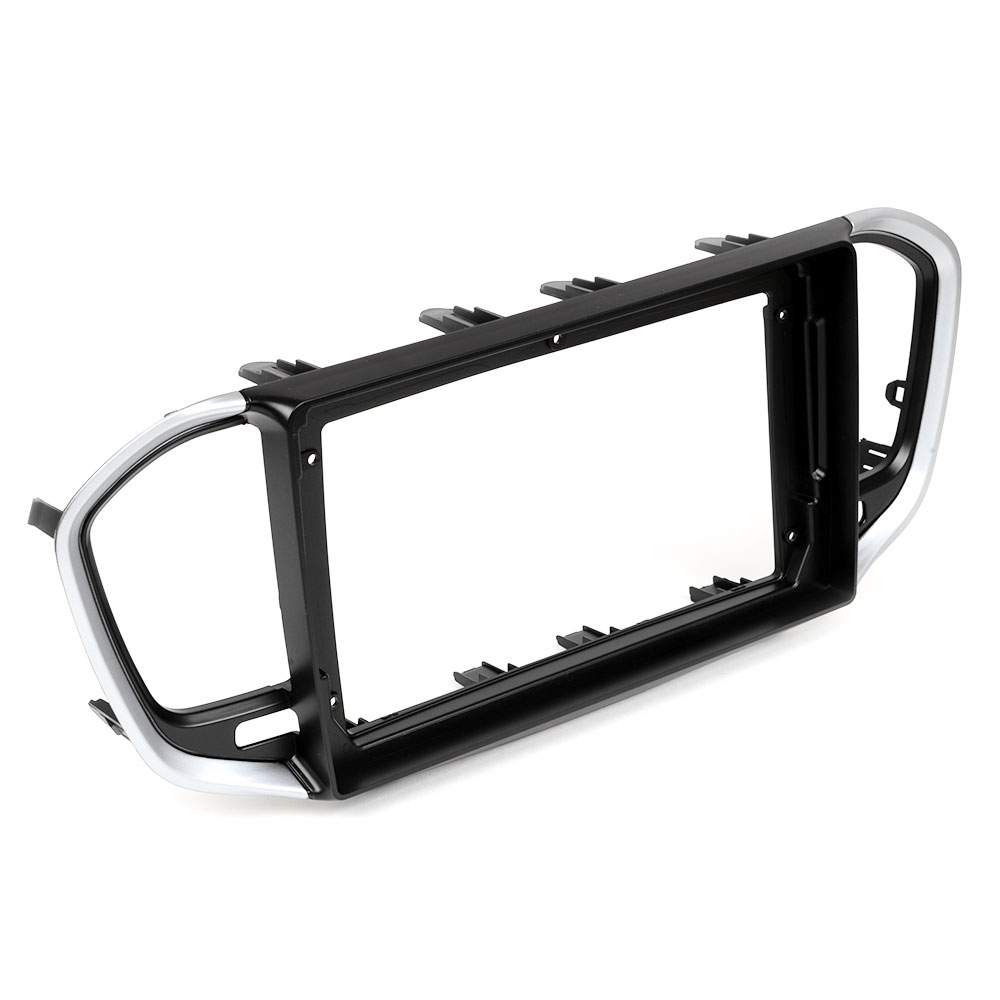 1ТДК | FPLD-VSTNG-BS | рамка 9" LADA Vesta NG (2022+) серебро | превью 2