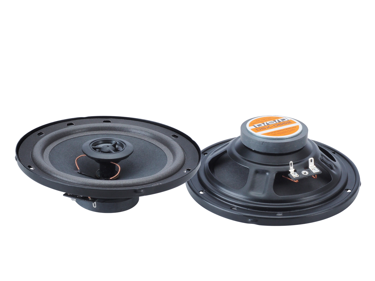 Акустика автомобильная DSD DSX-0652 6.5 (16.5cm), 1ШТ., 2-х полосные, коаксиальные, OEM-упаковка