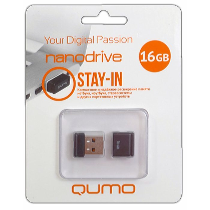 Qumo | USB 16GB NANO | Модуль памяти USB 16Gb Qumo Nano МАЛЕНЬКИЙ!!!| 2