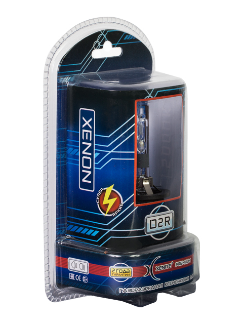 XENITE | PREMIUM D2R 4300K | Комплект 1шт  D2R 4300K , яркость+20% | 4