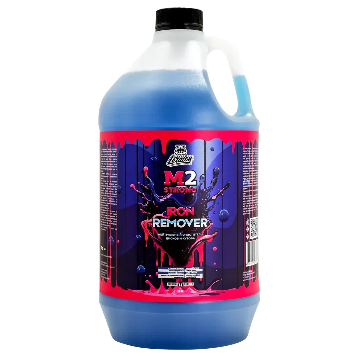 LERATON | M2 STRONG | Нейтральный очиститель дисков и кузова (с индикацией) LERATON 3,8л| 1