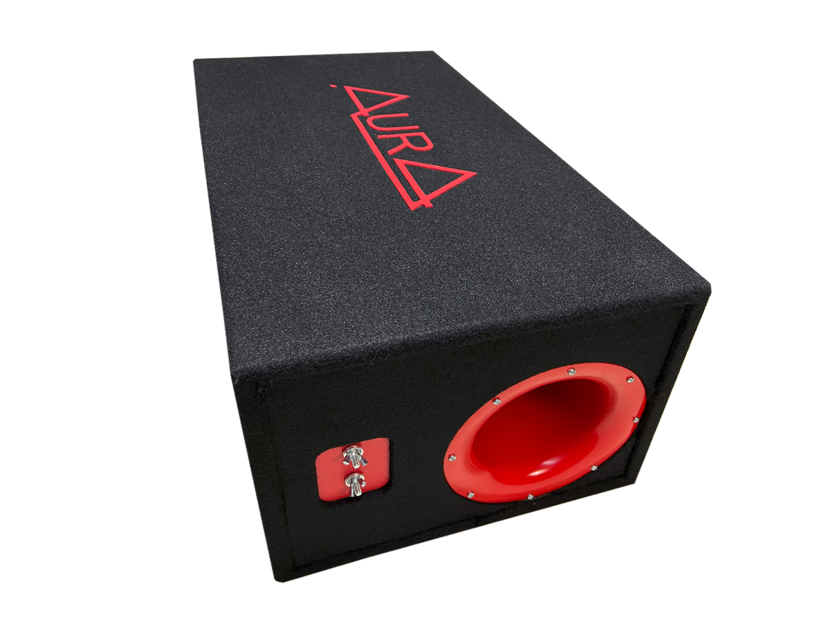 AurA | BOX-12-76-PW |  12" универс. корпус ФАНЕРА, 76 литров, Труба 160 мм | превью 2