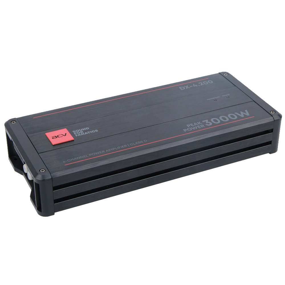 ACV | DX-4.200  | 4x200вт | 4-3-2 канал/4-2 Om/High-pass/Low-pass/Dclass I превью 1