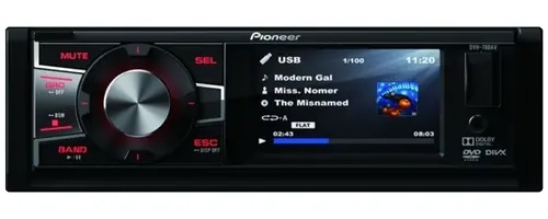 Pioneer | DVH-780AV| 2016г.3"4x50, красн. кн-ки, IPOD,USB, AUX, RDS, 2RCA+2AV,3-пол. эквал ДУ | превью 1