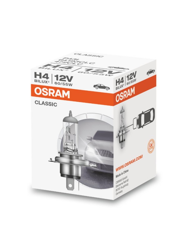 OSRAM | H4 64193CLC Halogen | Лампа H4 12V 60/55W | 1