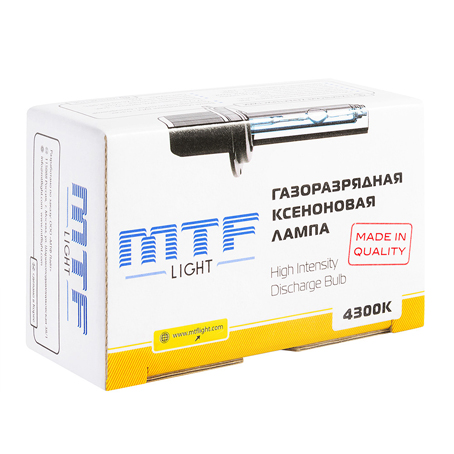 MTF Light | H7 4300 | лампа ксенон Н7 4300 | превью 1