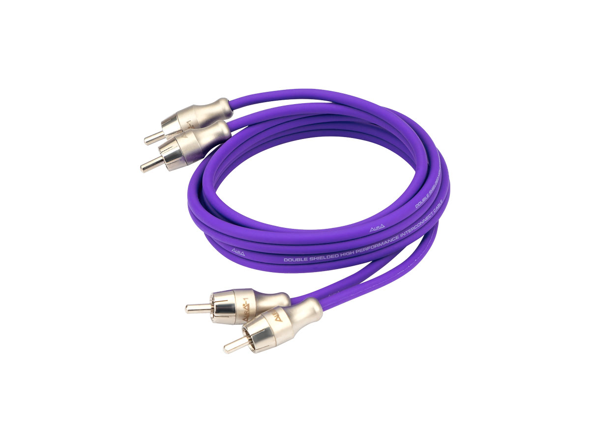 AurA | RCA-B210 MkII | RCA-кабель 1 метр, 2 канала, бескислородная медь (OFC), двойной экран | превью 1