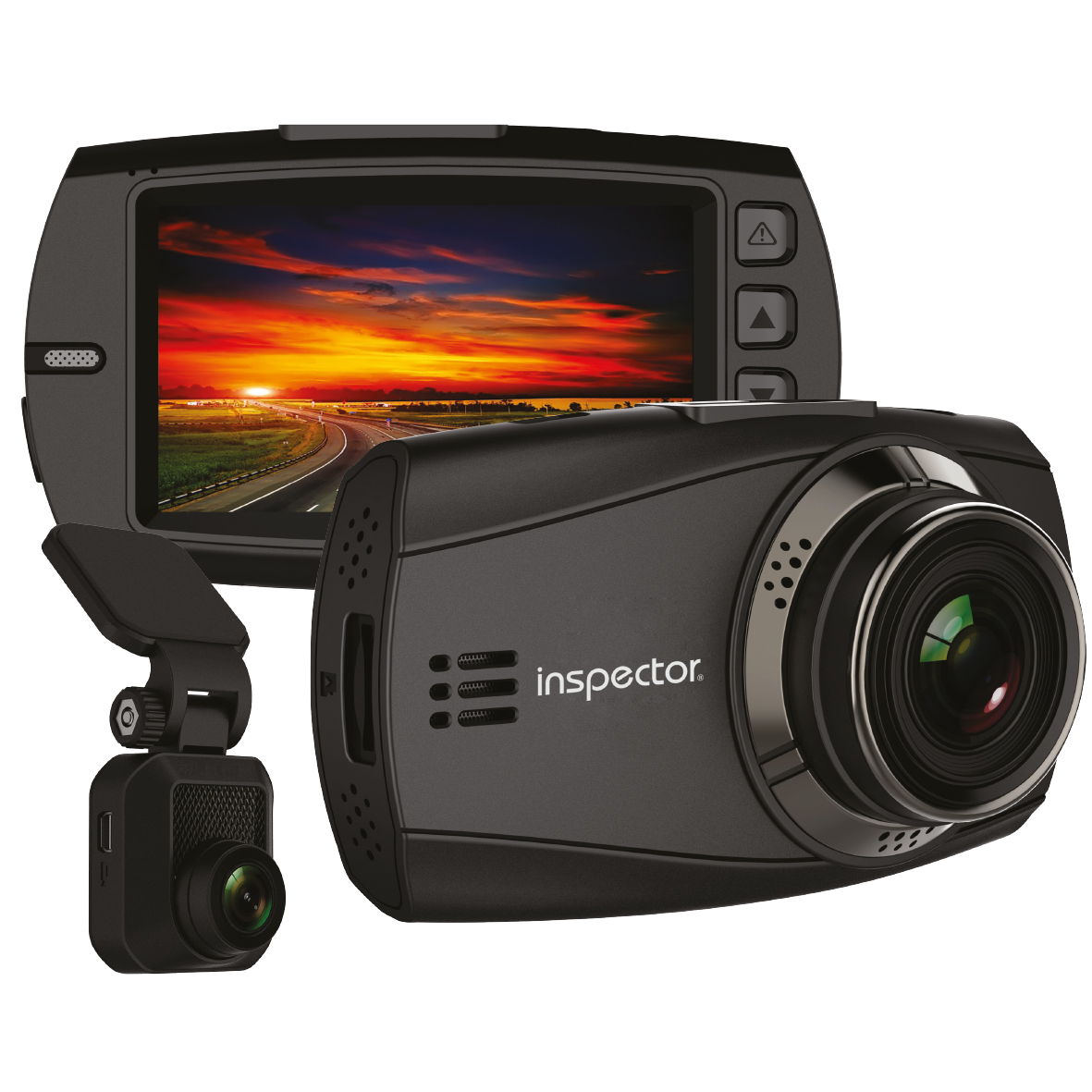 Inspector | Cyclone | 2 камеры , одна выносная , Super HD, 150° ,2.7",  G-сенсор , 128Гб| превью 1