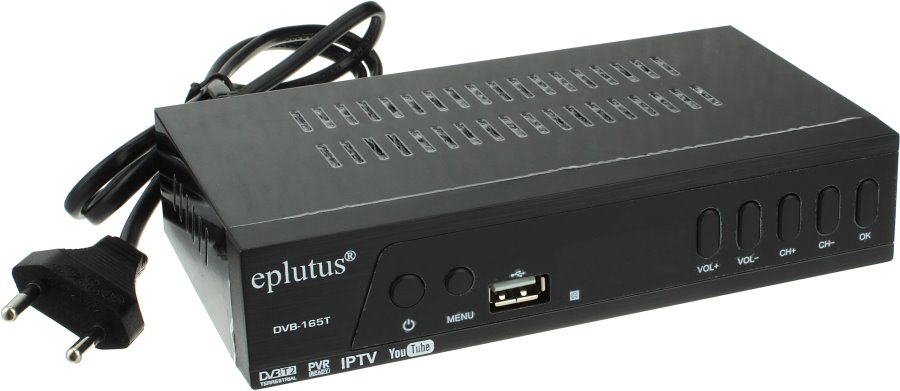 Eplutus | DVB 165T |  Домашний DVB-T2 цифровой TV ресивер | превью 1