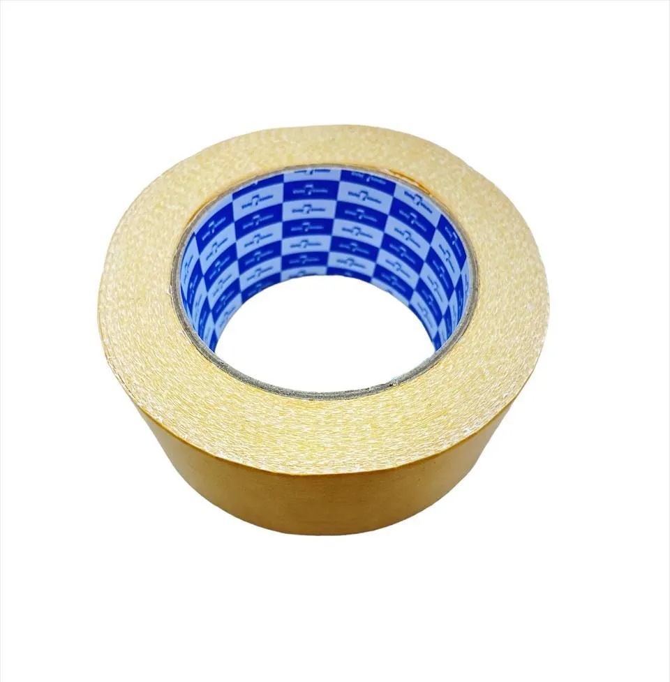 Скотч двусторонний | KlebeBender | Скотч двусторонний армированный тонкий 50мм х 25м | превью 2