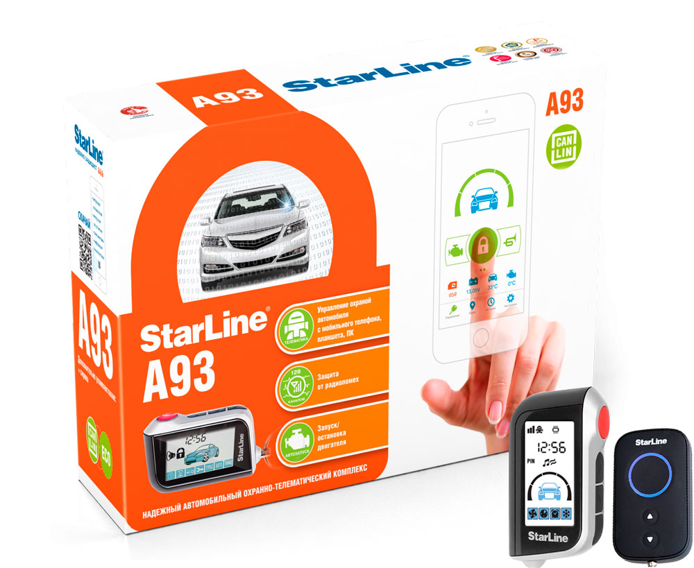 StarLine | A93 2CAN+2LIN | NEW ЖК дисп, ЗАПУСК,   2CAN+2LIN | превью 1