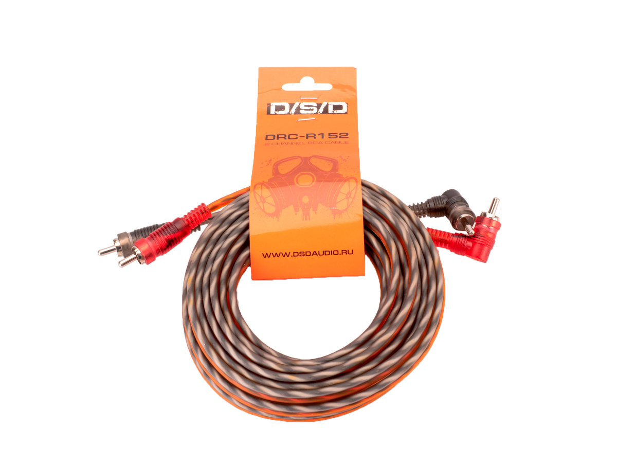 D/S/D | DRC-R152 | RCA-кабель 5 метров, 2 канала, витая пара | 1