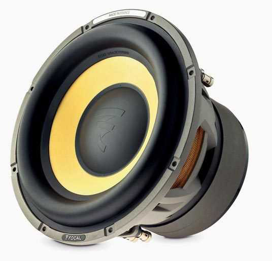 Focal | SUB E25KX | Сабвуферная головка K2Rower NEW 10"/ 600Вт, 2*4Ом | 3